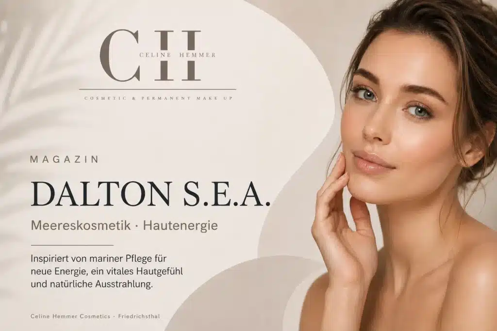 Magazin-Beitragsbild von Celine Hemmer Cosmetics zur DALTON S.E.A. Meereskosmetik für Hautenergie